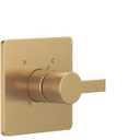 Replacement for Delta 13/14 Series Shower Trim Kit, Compatible with Delta R10000 Tub Shower Faucet Set, Brushed Gold Shower Head and Handle Set,Champagne Bronze (Cartridge and Valve Not Included)