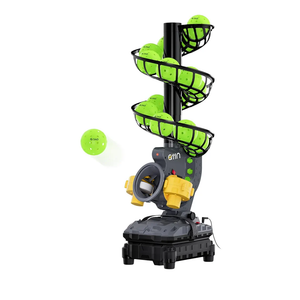 A11N SPORTS Pickleball Automatic Launcher – Adjustable Speed, Spin & Angles for Dinks, Chops, Volleys & Serves – Auto Swing for Forehand & Backhand Training – Indoor/Outdoor Use for All Skill Levels