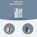 Gritup for Samsung Galaxy-S24-FE Case:Compatible with MagSafe & [HD Screen Protector2],Metal Rotated Kickstand,Military Grade Drop Proof Anti-Fingerprint Protective Case for Samsung S24 FE,Gray