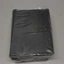 Linen-Feel Black Paper Napkins, 100 Pack Decorative Cloth-Like Dinner Napkins, Disposable Soft and Absorbent Premium Guest Dinner Paper for Hotel, Restaurant, Events, Party, Wedding