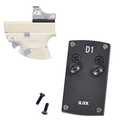 D1 Sight Mount Plate - G17 19 22 26 27 34 35 37 41 Mounting Plate for Mini Red Dot Sight, Pistol Handgun Mount Plate Base for Red dot Burris Sightmark Vortex Venom Tactical Hunting