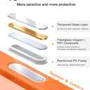 TORRAS Strong Magnetic & Seamless Stand for iPhone 17 Pro Max Case, Fit for MagSafe, Military Grade Drop Protection, Adjustable Kickstand for iPhone 17 Pro Max Case Translucent Matte Orange