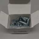 Jetec 6 Pieces Mini Blind Brackets for Window Blinds, with Screws (1.5 x 2 Inch)