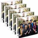 Wesiti 5 Pcs Mini Acrylic Picture Frames Clear Acrylic Photo Desktop Display Double Sided Wallet Freestanding Frames for Film Photos Cards Stamp Business Card Souvenirs (2" X 3")