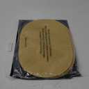 AHHFSMEI Placemats Set of 6 for Dining Table Washable Woven Vinyl Non-Slip 18x12 inches Placemat Heat-Resistant Durable Table Mats for Dining Table Easy to Clean (Wheat Yellow)