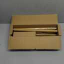 Natural Light Wood Curtain Rods for Windows 66 to 120 1" Diameter Heavy Duty Window Curtain Rod Adjustable with Handmade Wood Grain Design for Living Room Bedroom Kitchen Farmhouse Outdoor