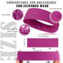 2 x Ztomine Headbands for Women, Non Slip Soft Cotton Hair Bands with Stretchy Cloth, Ideal for Yoga, Running, Outdoor Exercise, and Sports, 16 Pcs (style19)