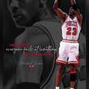 Trends International Michael Jordan - Can't Accept Not Trying Wall Poster, 14.725" x 22.375", Black Framed Version, 22.4"L x 14.7"W
