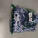 HOTOUCH Women's Summer Short Sleeve A-Line Midi Dresses Casual Floral T-Shirt Dress Flowy Beach Sundress with Pockets XL Navy Blue Floral