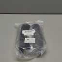 Masendelk M8-1.25 Metric Thread Bolts Plastic Furniture Legs 3 Inch Black Round Tapered Sofa Feet with T-Nuts - Couch Feet Replacement - Couch Legs Set of 4