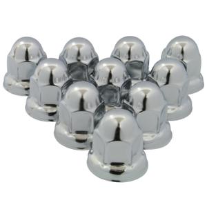 Roadpro RP-33SS10 33mm Stainless Steel Flanged Lug Nut Cover, (Pack of 10) Roadpro RP-33SS10 33mm Stainless Steel Flanged Lug Nut Cover, (Pack of 10)