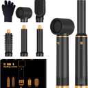 5 in 1 Hair Dryer Brush Set, Negative Ion Blow Dryer Brush Upgrade Hot Air Brush Air Styler Curling Wrap Air Curler, Curling Iron Hair Styling Tools As A Gift for Straight/ Curl/ Drying/ Smoothing