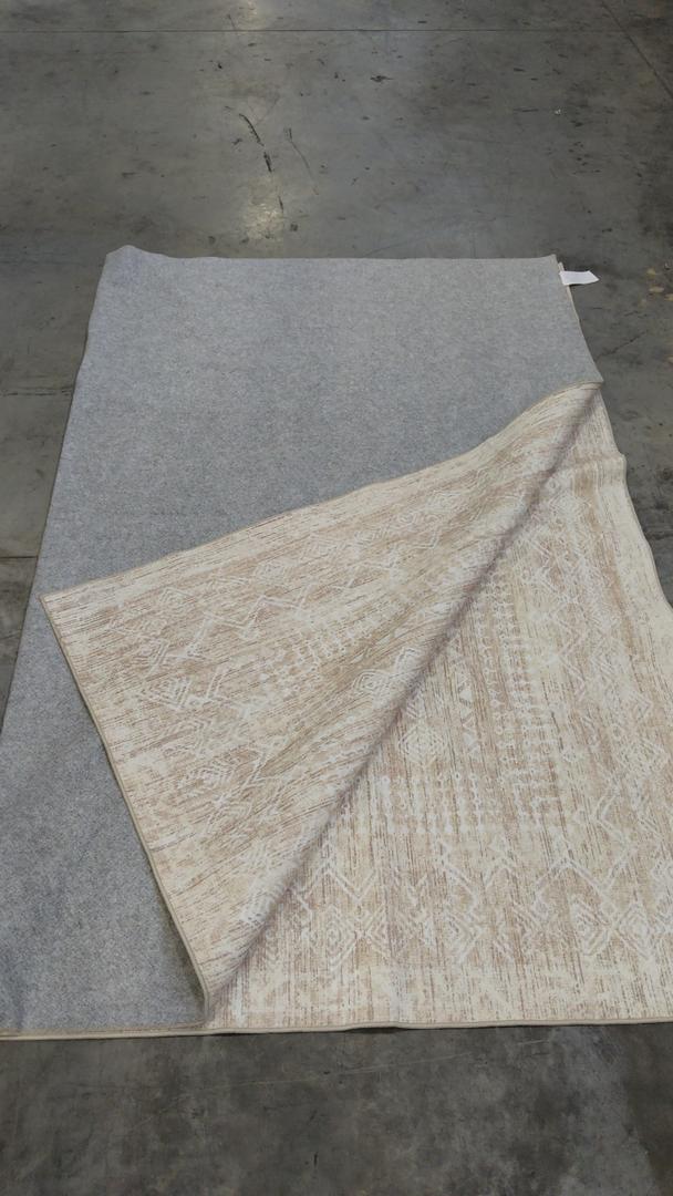 Area Rugs 8x10 Ft Living Room,Washable Boho Neutral Modern Farmhouse Extra Large Rug for Bedroom, Beige