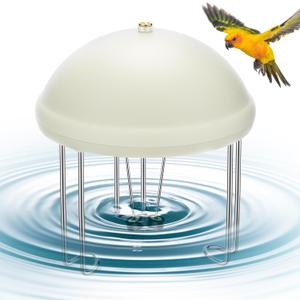 Buzzlett Upgraded Bird Bath Water Circulator, Water Agitator for Bird Bath | Battery Powered, Energy Saving Switch Design, Attract Birds