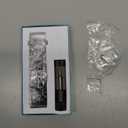 Lerobo Stainless Steel Band Compatible with Samsung Galaxy Watch 8 7 6 5 4 FE 40mm 44mm 45mm/Galaxy Watch 8 Classic 6 4 Classic 43mm 47mm 42mm 46mm, 20mm Metal Replacement Band for Men Women (Black)