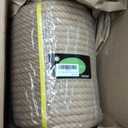 Natural Jute Rope (3/4 in x 200 ft) Thick Hemp Rope for DIY Crafts, Nautical, Railings, Hammock, Home Decorating