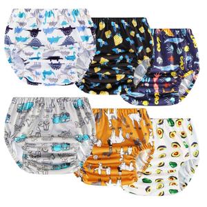 Joyo roy 6Pcs Plastic Underwear Covers for Potty Training 3T Rubber Pants for Toddlers Rubber Training Pants for Toddlers Plastic Training Pants Plastic Diaper Covers Toddler Plastic Underwear Toddler (Boys)