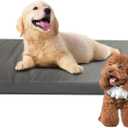 Outdoor Dog Bed - 22.8 X 16.9 X 2.8 Inch Flannel Mattress,Pet Crate Mat - for Indoor All Seasons Travel Camping Toilet Training Nursing Cats