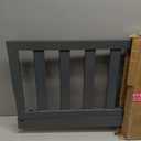 Storkcraft & Graco Toddler Safety Guardrail Kit with Slats (Gray) GREENGUARD Gold Certified, Converts Compatible Storkcraft & Graco Crib to Toddler Bed, Kit Includes 2 Guardrails