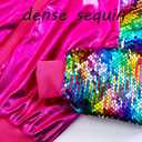 Girls Flip Sequin Jackets Kids Rainbow Sparkle Outwear Toddler Boys Glitter Sleeve Shiny Metallic Coat Birthday (Pink, XXXL)