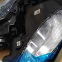 Headlight Assembly for Honda CR-V 2007 2008 2009 2010 2011 Headlamp With Chrome Housing Amber Reflector (Driver & Passenger Side)