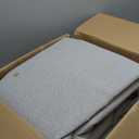 Area Rugs 10x14 Living Room Rug Washable No Slip Low Pile Soft Thickness Large Carpets Indoor Floor Covering for Bedroom Dining Modern Abstract Home Office Decor Blue