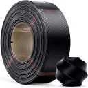 MarsWork PLA Filament 1.75mm PLA 3D Printer Filament(Refill),1kg Refill for Reusable Spools(2.2lbs),Premium Quality 3D Printing Filament for Bambu lab 3D Printers,Black