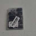 1000 Pieces 9 Sizes Black Zinc Plated Steel Flat Washers for Screws Bolts, Black Washers, Metal Washers, Assorted Washers (M2 M2.5 M3 M4 M5 M6 M8 M10 M12)