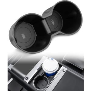 Cup Holder Insert Fit for Tesla Model Y 2025 2026 Refresh New, Center Console Cupholder Fit for 2025-2026 New Model Y Juniper(Launch Series) Accessories