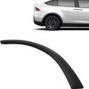 SecosAutoparts Door Section Wheel Eyebrow Arch Trim Rear Right Compatible with Tesla Model X 2016-2024 Replace# 104589500E