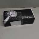 Filtered Shower Head with Handheld, High Pressure 4 Spray Mode Showerhead with Filters, Water Softener Beads for Hard Water with ON/OFF Switch for Pets - Remove Chlorine (Golden, 5 Inch Panel)