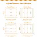 Radiance Cordless Bamboo Roman Shades for Windows - Bamboo Blinds for Semi-Private Light Control - Easy to Lift & Fold Up Window Shades - White - 39" W x 64" L - (2215338E)