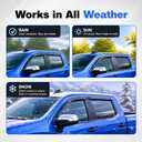IG Window Visors Fit for 2018-2023 Honda Accord, Out-Channel Rain Guards Vent Wind Deflectors 4PC, Car Accessories for 18-23 Accord (Sedan Only)