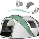EchoSmile Pop Up Camping Tent, 2/4/6 Person Easy Setup Tent, Water Resistant Dome, Portable with Carry Bag