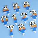 Number 6 Birthday Candles,Toy Theme Cake Toppe,Cartoon Number 6 Candles,Cowboy Six Cake Decoration,Cowgirl Party of Baby Shower for Boy Girl Birthday Supplies