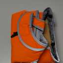 Reflective Dog Warm Coat for Cold Weather with Fleece Lining and D-Ring,Waterproof, Windproof, High Visibility Blaze Orange Hunting Vest – Protects Dogs from Daily Motorists and Hunting Accident, XL