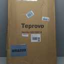 Teprovo Folding Hand Truck Dolly Cart,340LB Capacity Portable Aluminum Dolly Cart with Telescoping Handle and 7 Inch Rubber Wheels for Moving,Shopping,Travel,Office Use