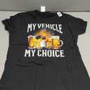 My Vehicle My Choice T-Shirt (Small, Black)