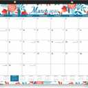2026 Desk Calendar - Calendar from January 2026 - December 2026,12 Months Desk Pad Calendar, 14.8" x 11.4", Desk Pad, Large Ruled Blocks