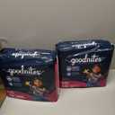 Goodnites Girls' Nighttime Bedwetting Underwear, Size S/M (43-68 lbs), 44 Ct (2 Packs of 22), Packaging May Vary