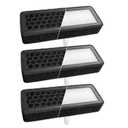 3Pcs X2D/P2S Air Filters(HEPA 13 + Activated Carbon) for Bambu Lab X2D/P2S 3D Printer,Dual-Layer Upgrade Replacement Filter for VOCs,Odors,PM2.5&Ultrafine Particles,Enhanced Filtration for 3D Printing