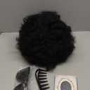 Adequate Black Afro Wig Men with Glasses,Disco Wigs,70s Outfits for Men,70s Mens Wig,Halloween Funny Wigs(Black)