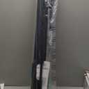 Reinforced 42” Tall x 100” Extra Wide Retractable Baby Gates for Doorways Extra Tall Pet Gate with Rods to Prevent Crawling Through, Dog Gate for Large Openings Extra Long Mesh Gate, Black