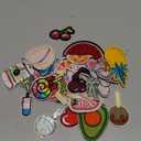 Harsgs Embroidered Fruit Patches, Cute Fruit Iron on/Sew on Patches Applique for Clothes, Dress, Hat, Jeans, DIY Accessories