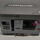 Farberware 0.7 Cu. Ft. Stainless Steel Microwave Oven, 700-Watt with LED Display, 10 Power Levels, 8 Auto-Cook Presets, Express Cooking, Weight & Time Defrost