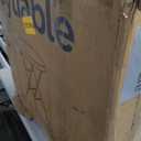 Cocktail Table 28in Folding Round High Top Indoor Outdoor with Removable Legs, Tall Bistro Foldable Bar Height Table for Parties, Patio, Backyard, Dining, Wedding, White- 2PCS