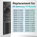 Universal for Samsung TV Remote Control Replacement, Compatible for All Samsung Remote Control for Smart TV Compatible with All S-amsung Smart Curved Frame QLED LED LCD HDTV Series TVs