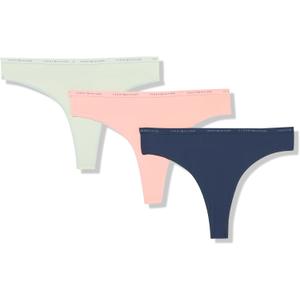 Tommy Hilfiger Women's 3pk Micro Thong, S