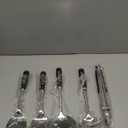 5-Piece Stainless Cooking Utensils,Heavy-Duty Thickened Cooking Utensils,Kitchen Tools Include Solid & Slotted Spatula,Soup Ladle,Egg Whisk,Tongs,Skimmers