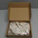 24 Sets Boho Baby Shower Favors for Guests Bohemian Macrame Keychains Bulk Crochet Tassel Key Rings with Thank You Cards for Girls Boys Baby Shower Gifts Birthday Party Favors (Rainbow)